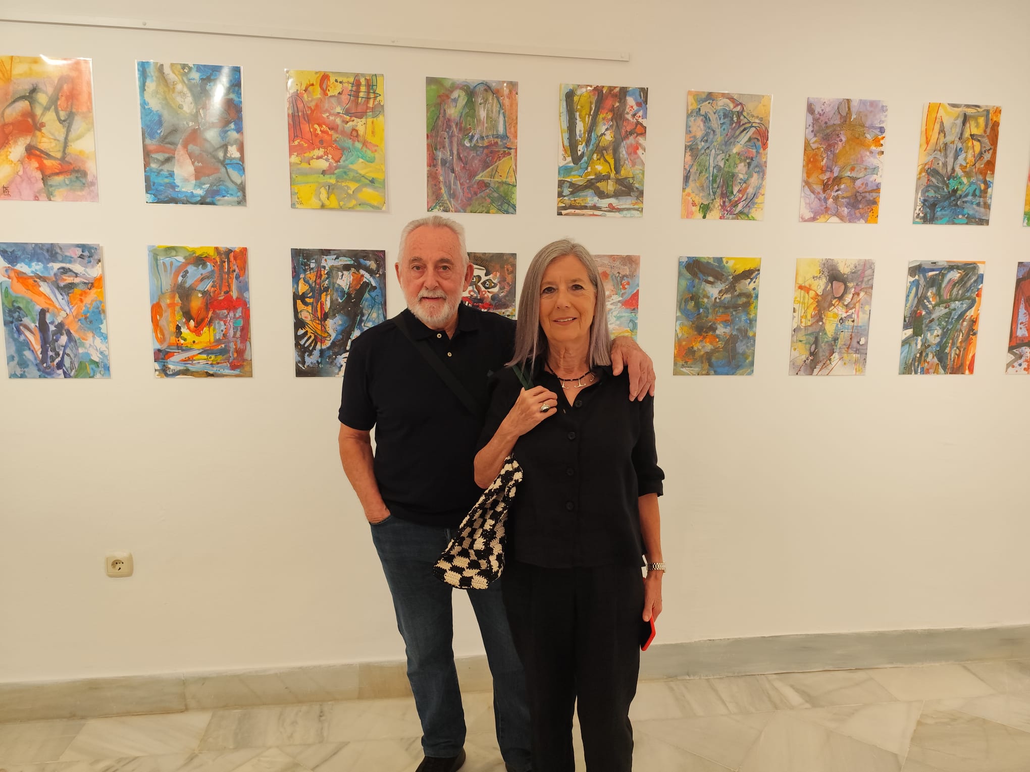 El Museo del Revellín acoge las ‘pinceladas’ del artista Pedro Eguíluz con la exposición ‘Friso’