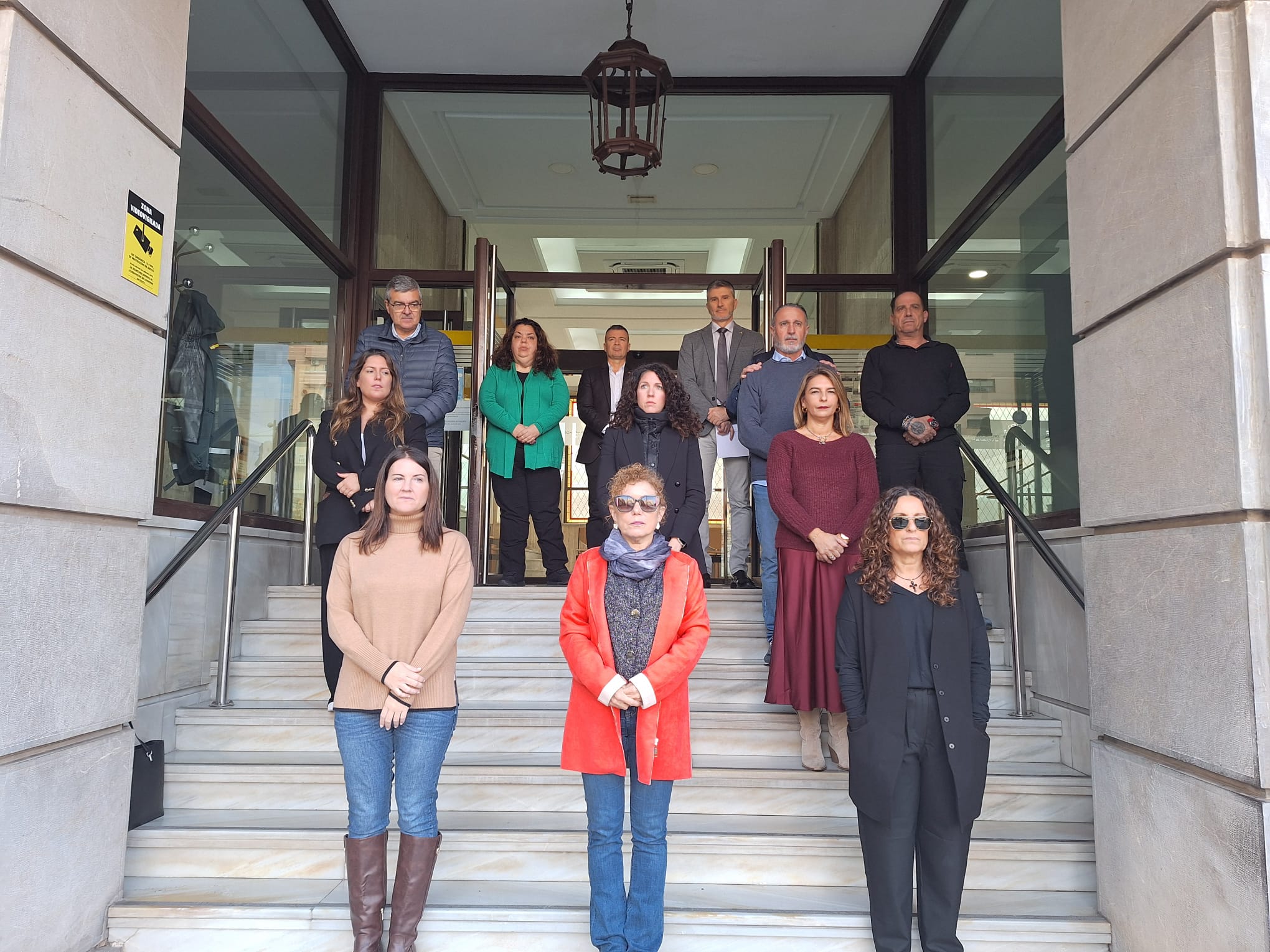 La Delegación del Gobierno guarda un minuto de silencio por una nueva víctima de violencia de género