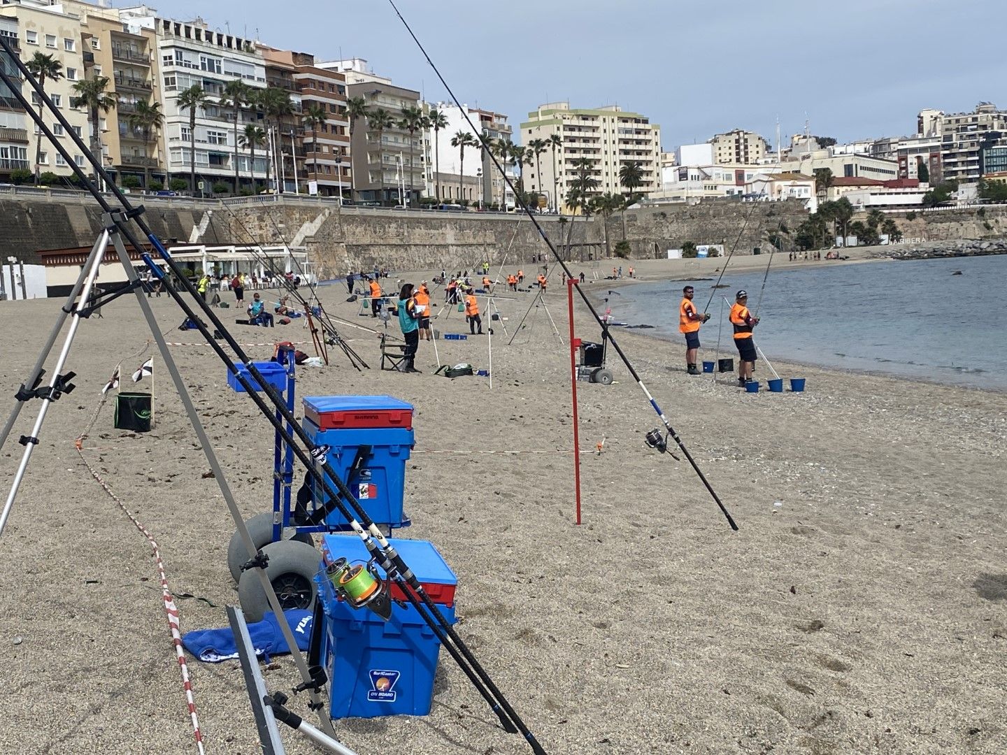 España se proclama en Ceuta campeona del mundo de pesca mar-costa tanto por equipos como en individual