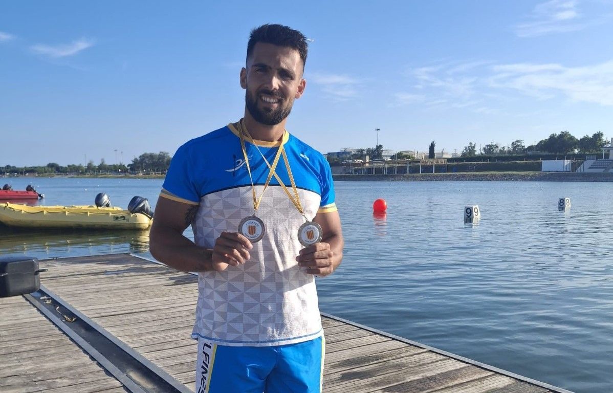 Plata y bronce para José Luis Gómez el Intercontinental de Velocidad de piragüismo