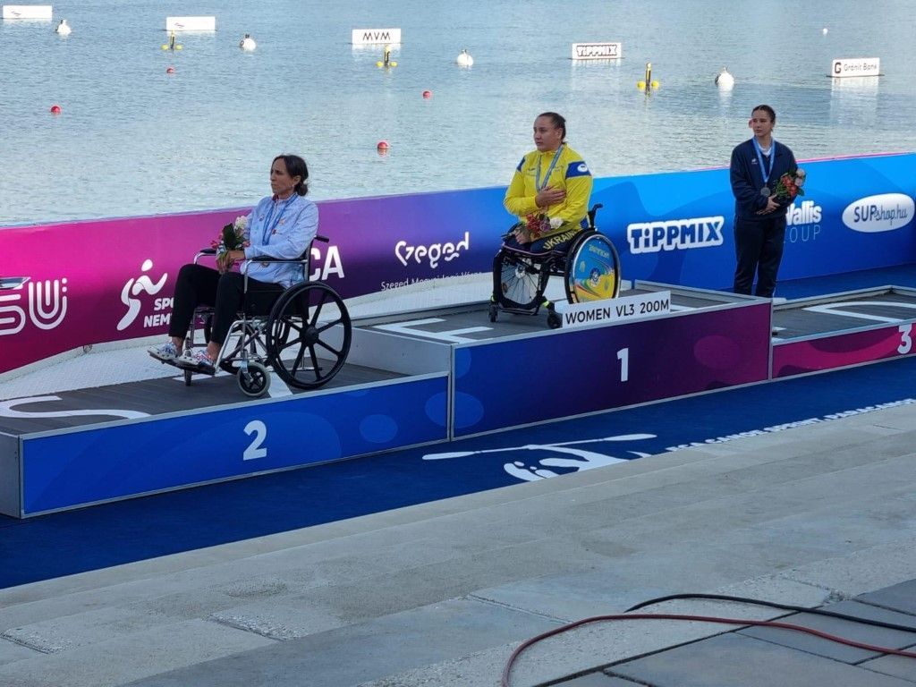La palista ceutí María Jiménez consigue la plata en el Campeonato de Europa de Sprint Canoe / Paracanoe.