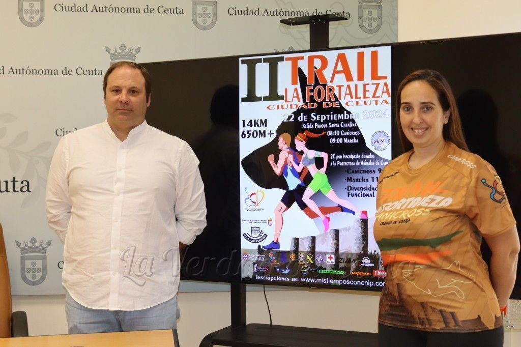 El II Trail "La Fortaleza Ciudad de Ceuta" se celebrará el 22 de septiembre