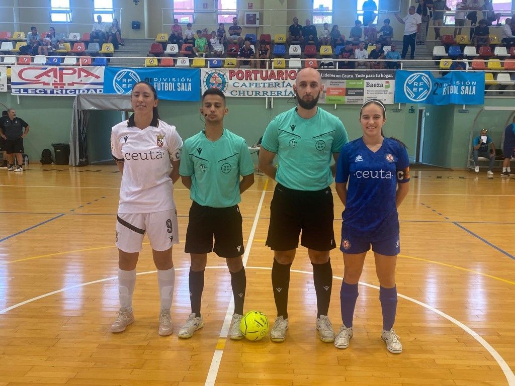 Un derbi ceutí con cara de éxtasis y sufrimiento 