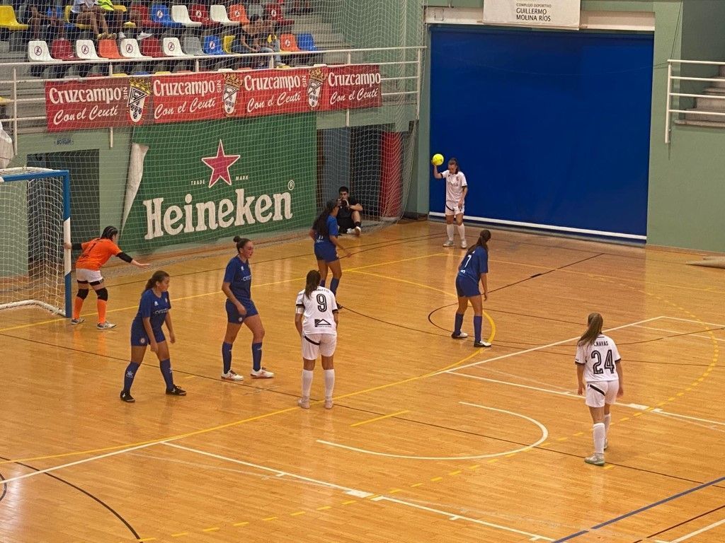 La AD Ceuta conoce mañana su rival en la segunda ronda de la Copa de la Reina de fútbol sala femenino