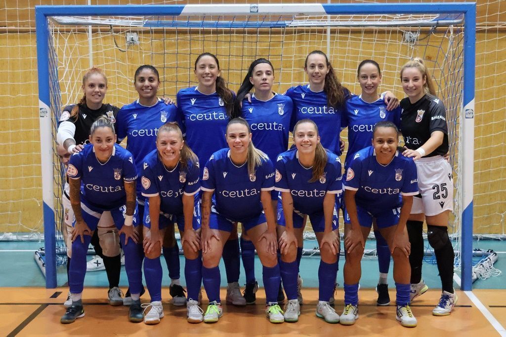 El AD Ceuta femenino le endosa una manita al Rivas Futsal (0-5) en su debut liguero