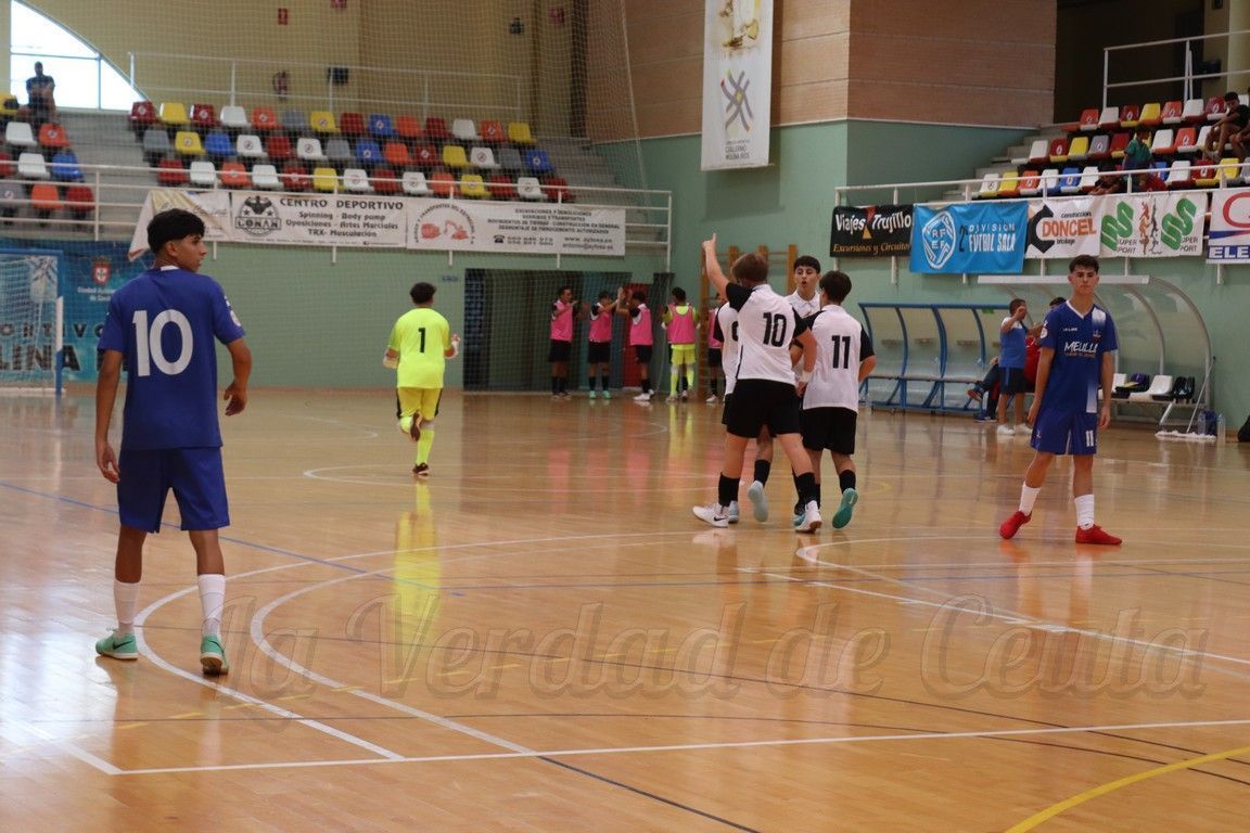 El Deportivo Ceutí rescata un punto en el último minuto ante el Rusadir (5-5)
