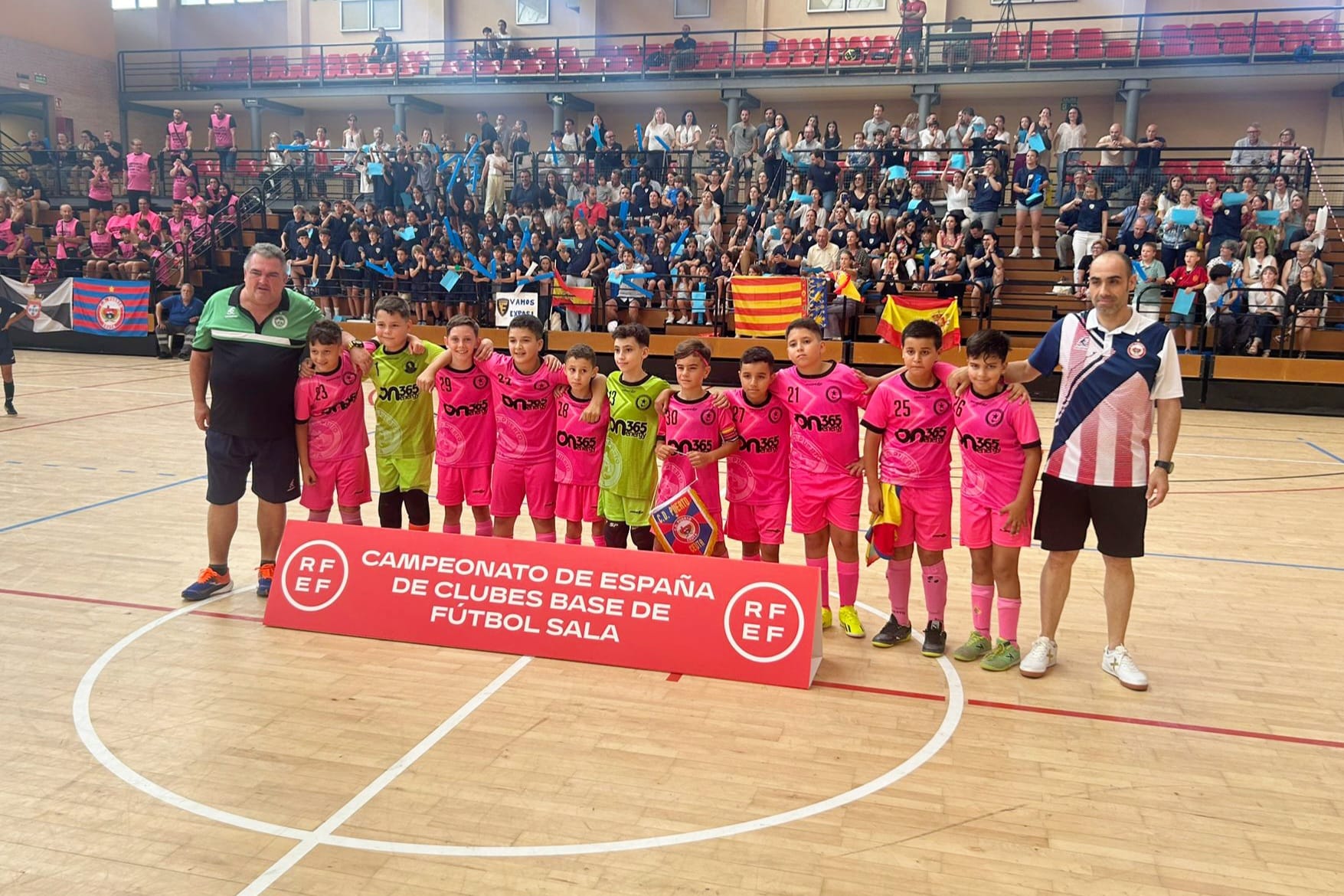 El Puerto Atlético benjamín cae en semifinales ante el anfitrión (6-4)