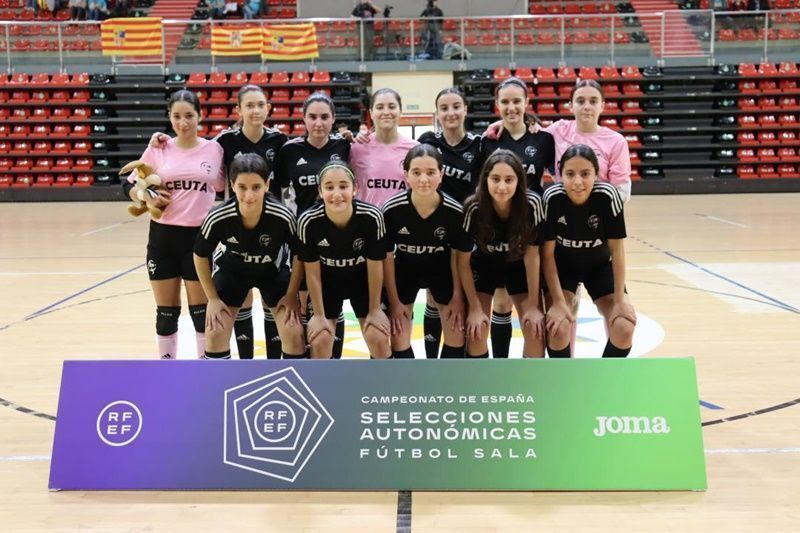 La selección sub'16 de fútbol sala femenino empata con Aragón (0-0)