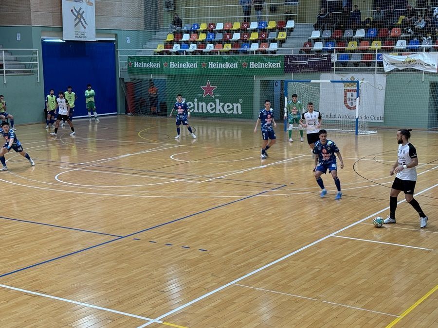 La UA Ceutí consigue un punto in extremis en su visita al Betis B (3-3)