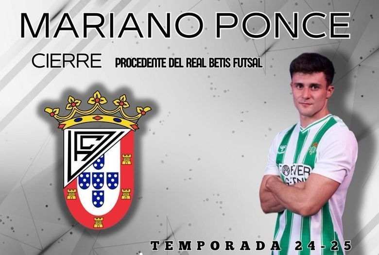 Mariano Ponce se une a la UA Ceutí procedente del Real Betis Futsal