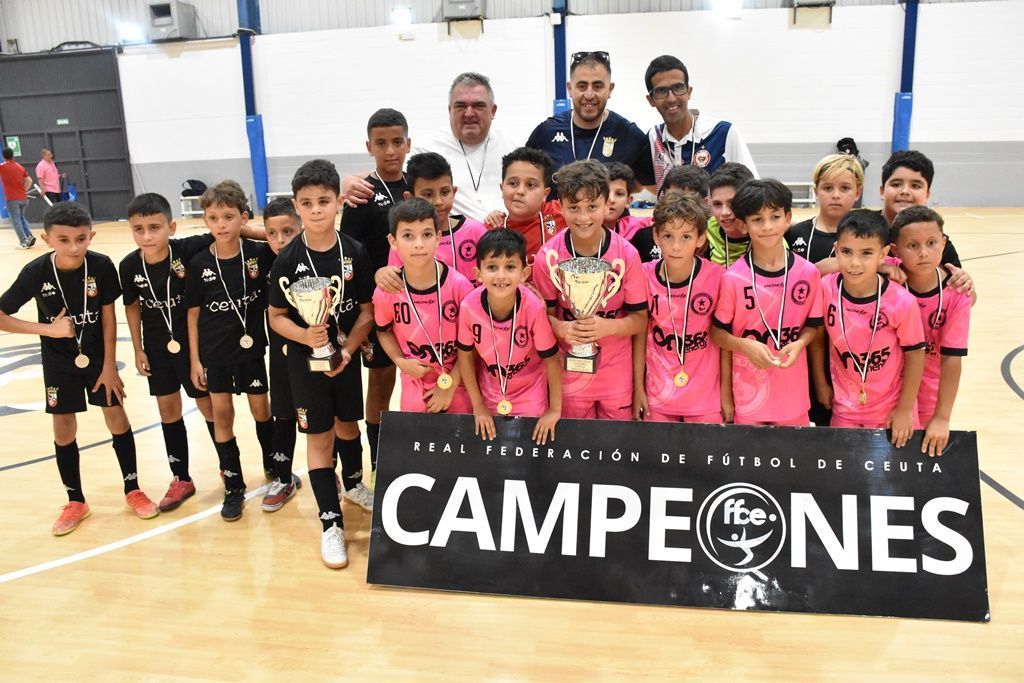 El Puerto Atlético, campeón de la Copa RFFCE de benjamines de Segunda Autonómica
