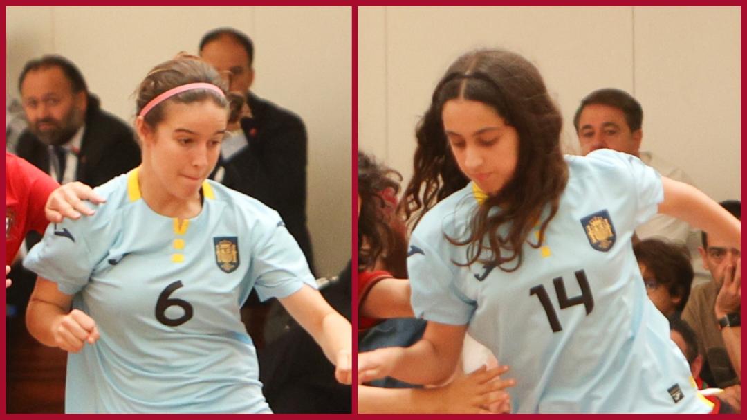 Las ceutíes Rocío Rojo y Nora Ahmed, nuevamente convocadas con la selección española sub'17