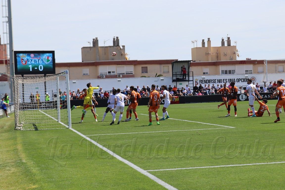 La AD Ceuta se enfrenta a su primera final frente al Atlético Madrid B