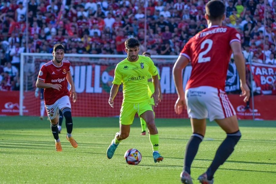 La AD Ceuta lo da todo pero no Logra clasificarse Ante el Nástic en un Intenso Partido