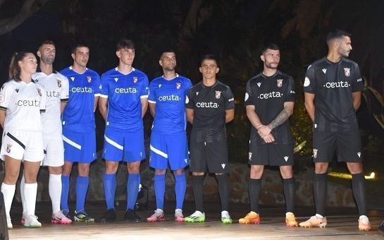Macro desbanca a Kappa: La AD Ceuta revela sus nuevas equipaciones para la temporada 24-25