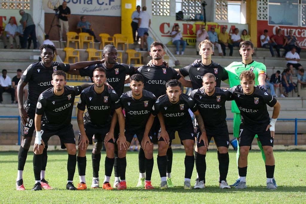 La AD Ceuta B rescata un valioso empate en su visita al Coria