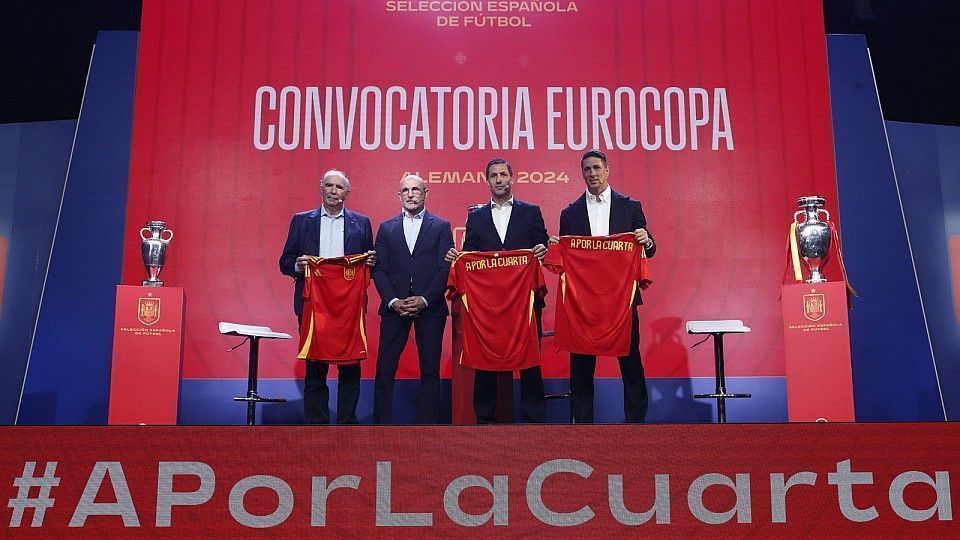 Conozca la lista de preparación de España para la Eurocopa 2024. Imagen: RFEF