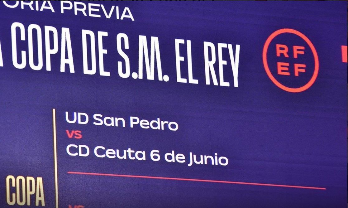 San Pedro-Ceuta 6 de Junio en la ronda previa de la Copa del Rey