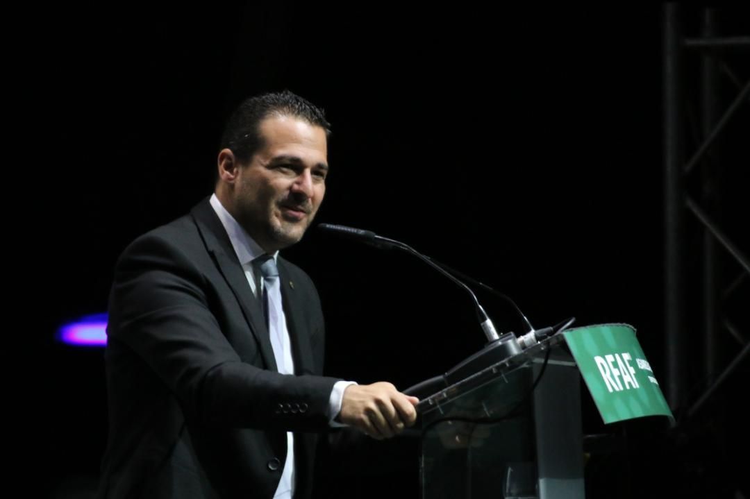 Pablo Lozano, reelegido presidente de la Federación Andaluza de Fútbol