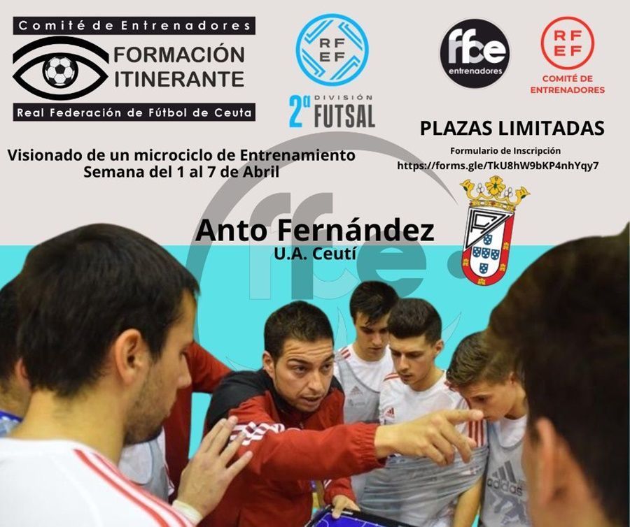 La Formación Itinerante del Comité de Entrenadores dará comienzo en abril con la UA Ceutí de Anto Fernández como protagonista