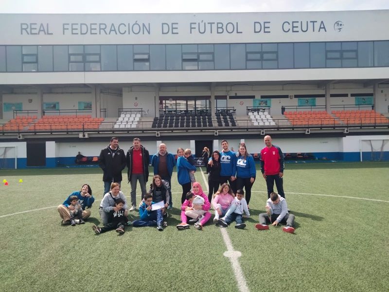 Autismo Ceuta celebra ‘Un día de Fútbol’ en el campo Emilio Cózar