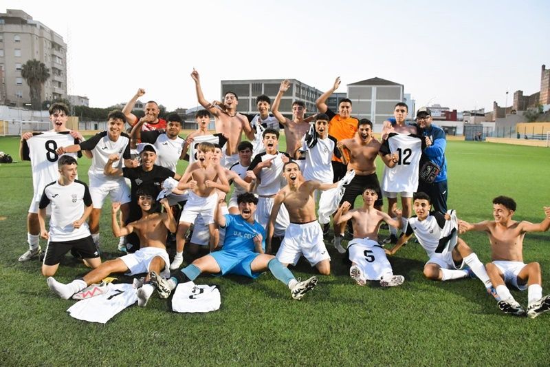 El Deportivo Ceutí, campeón de la Liga Cadete