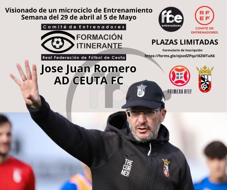 Turno para José Juan Romero en la Formación Itinerante del Comité de Entrenadores
