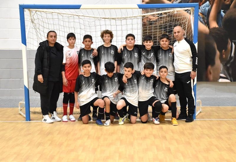 El Manzanera B Alevín consigue el título liguero de 2ª Autonómica de Fútbol Sala