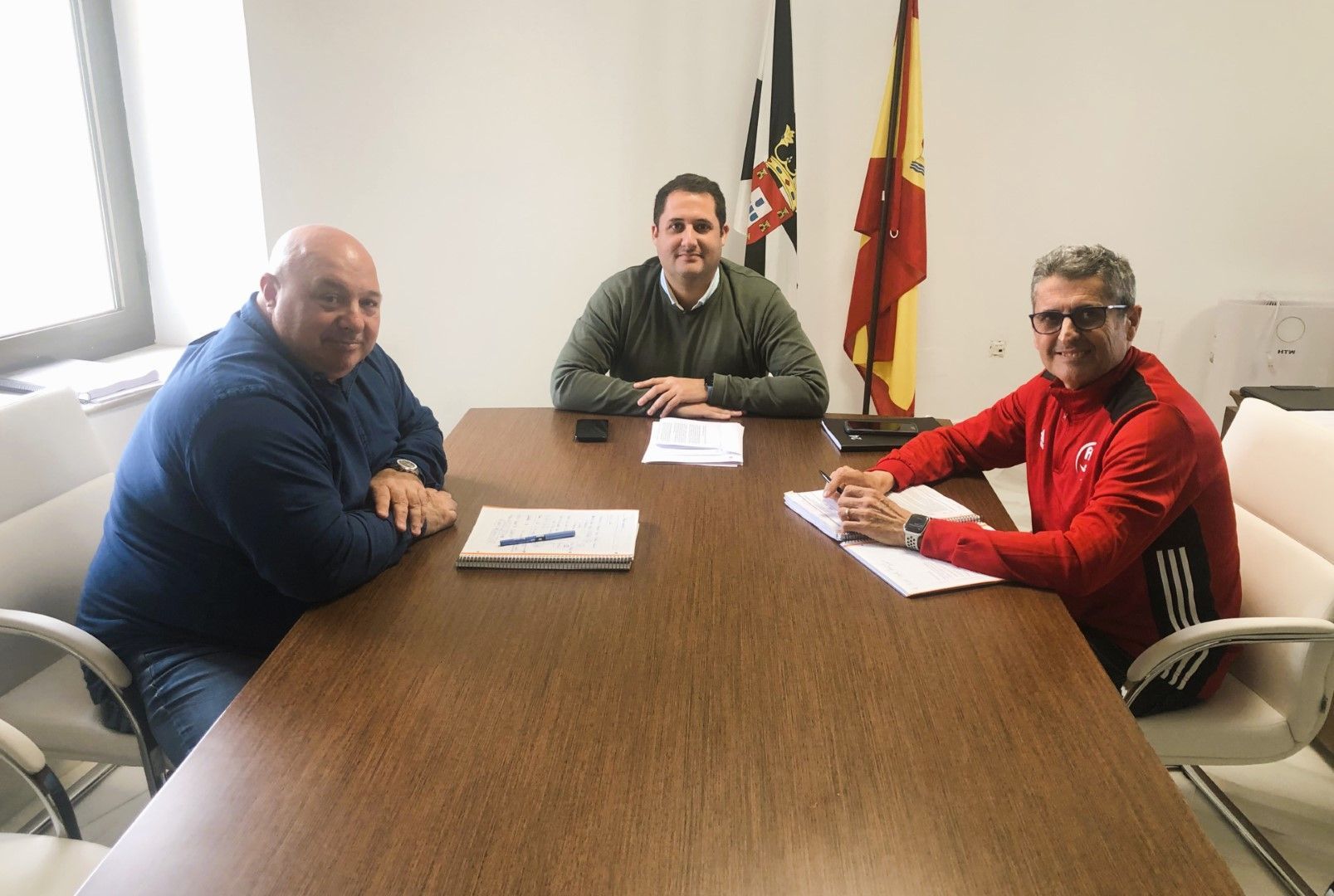 RFFCE y Ciudad se reúnen para tratar varios proyectos de infraestructuras
