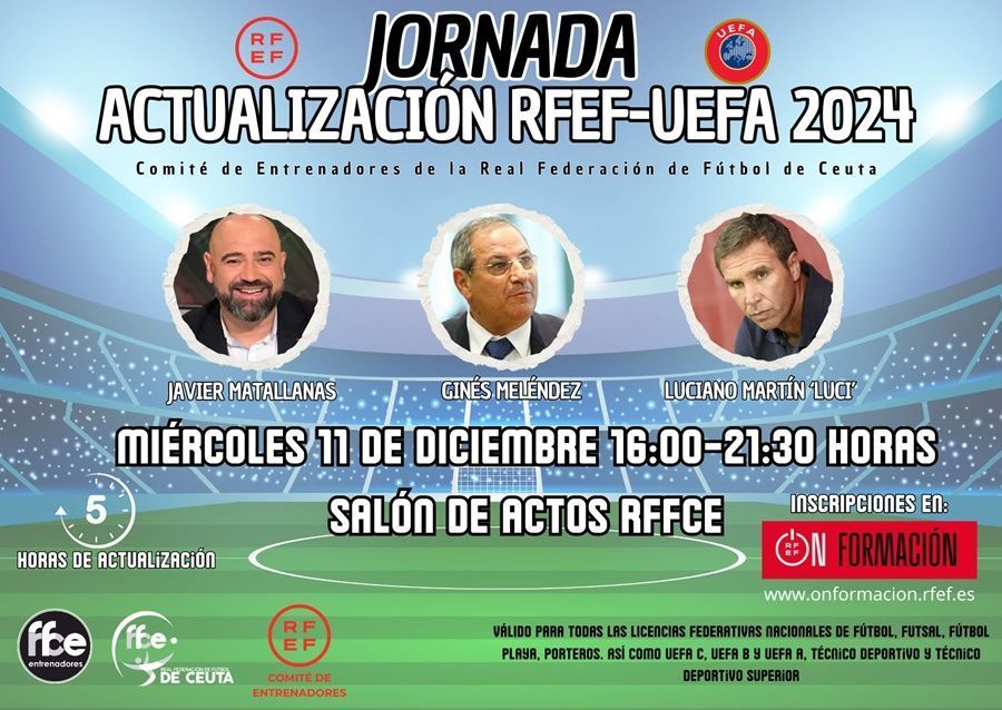 Ginés Meléndez, Javier Matallanas y Luci, ponentes de la última Jornada de Revaluación del año