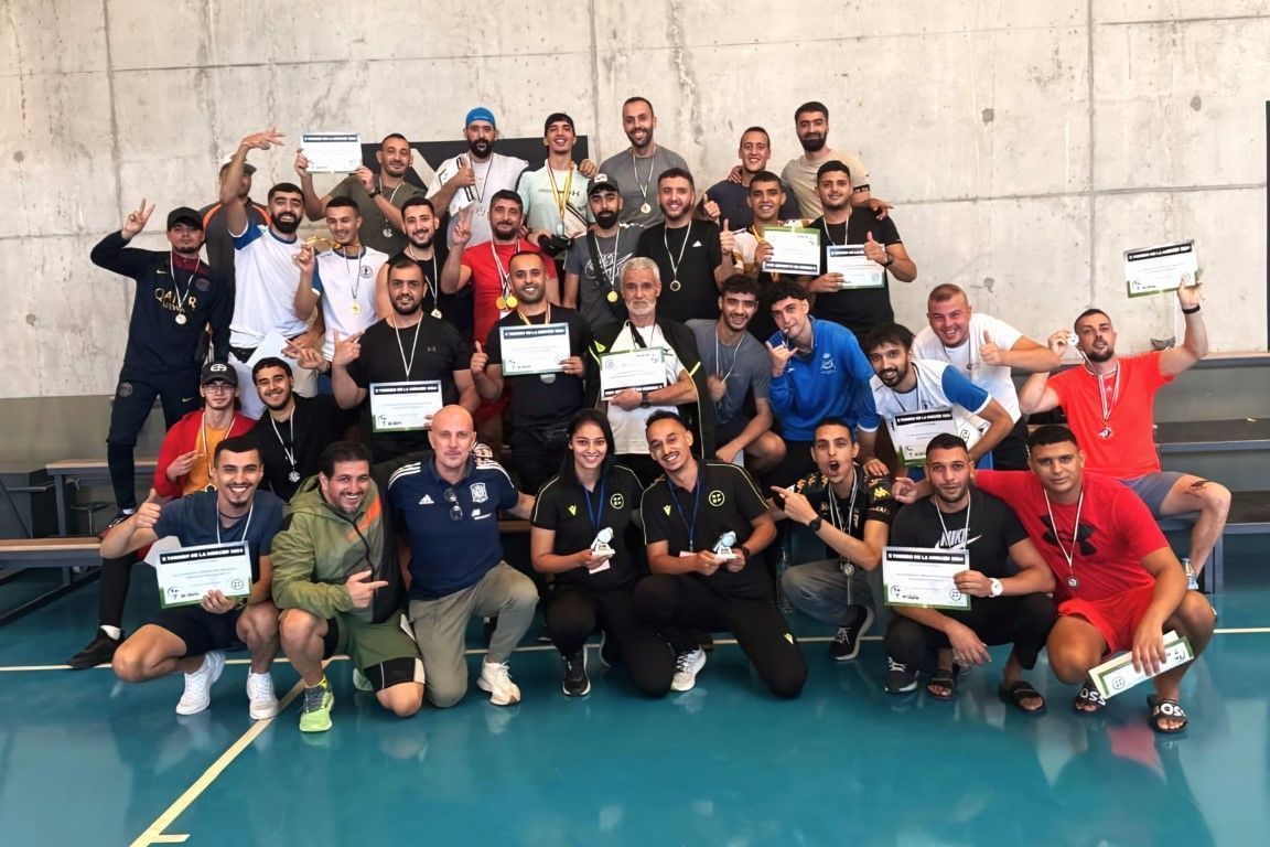 El torneo de fútbol sala “La Merced 2024” organizado por la RFFCE en el centro penitenciario cumple su décima edición