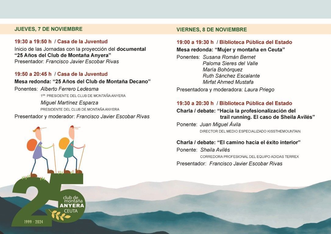 Jornadas Montana programa 2