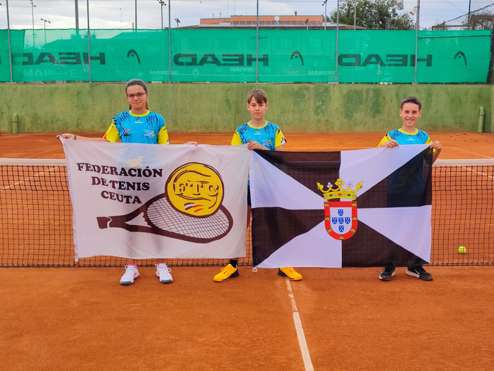 La selección de Ceuta participa en el Campeonato de España Autonómico de tenis de alevines