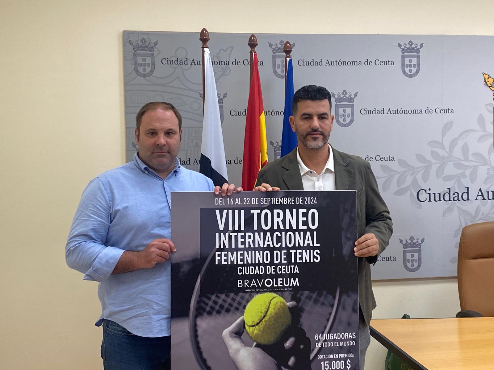 64 jugadoras participan en el Internacional Ciudad de Ceuta de tenis femenino