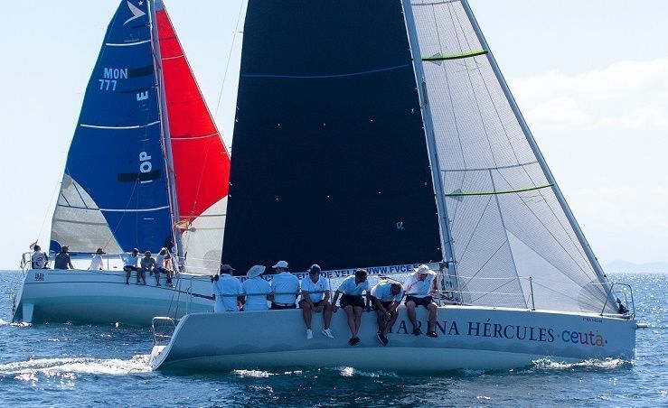 Ceuta acoge la octava prueba del XIV Campeonato Interclub del Estrecho con más de 150 regatistas
