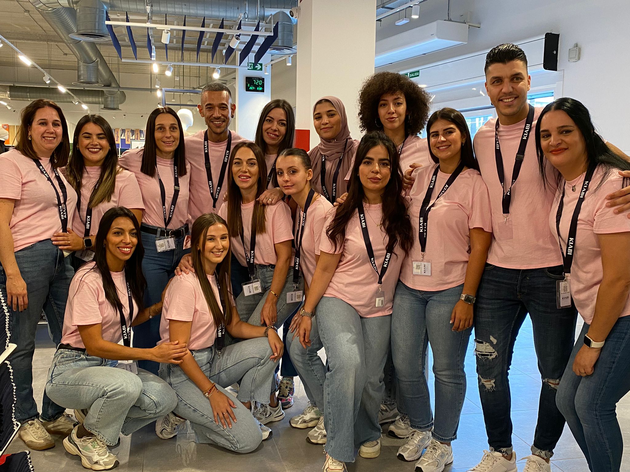 Plantilla de trabajadores de KIABI Ceuta