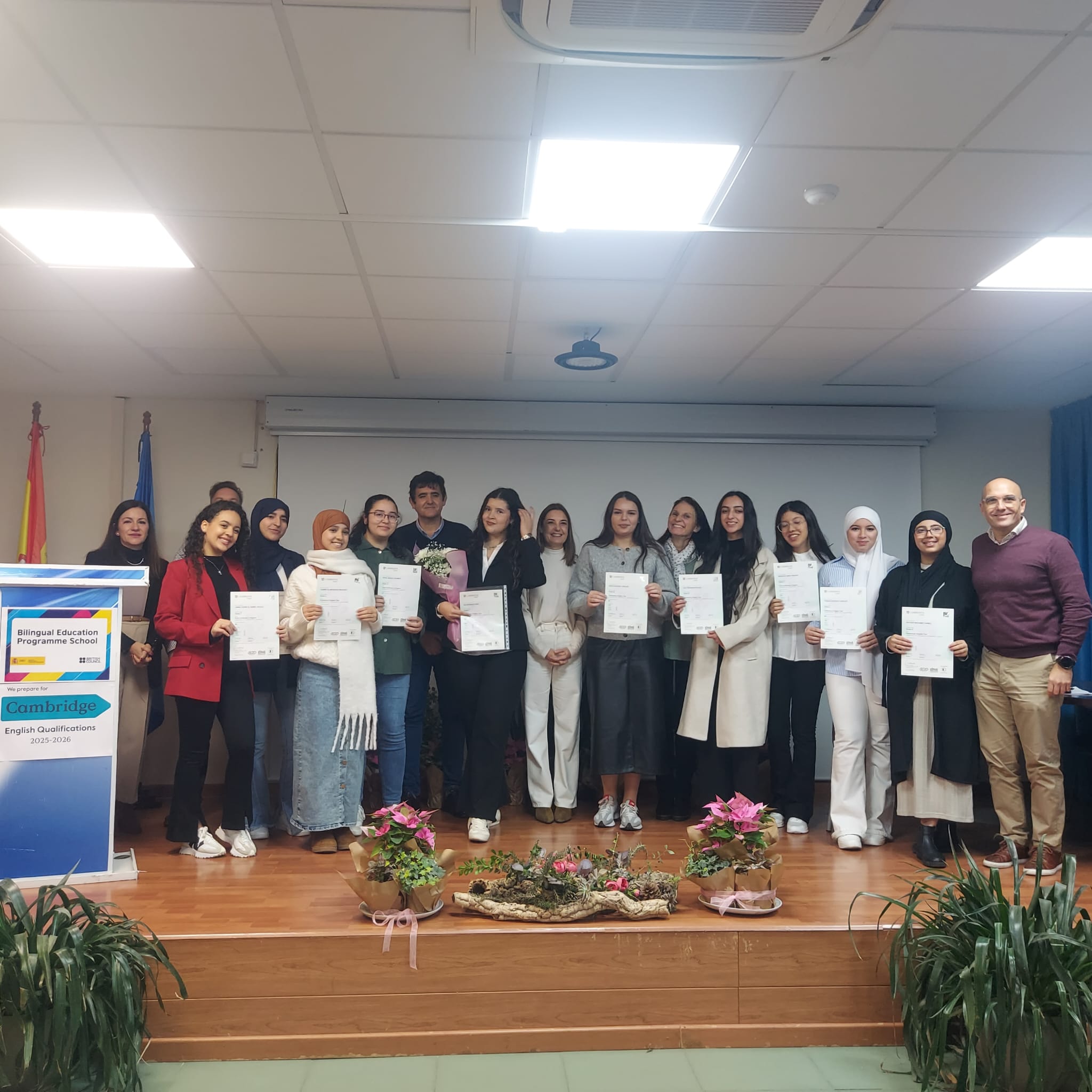 El IES Clara Campoamor entrega los títulos de Cambridge