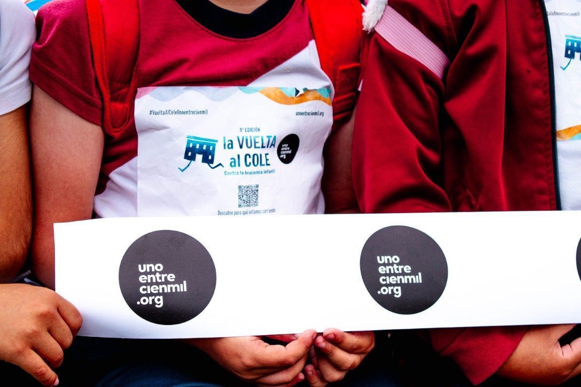 Cuatro colegios de Ceuta corren contra la leucemia infantil