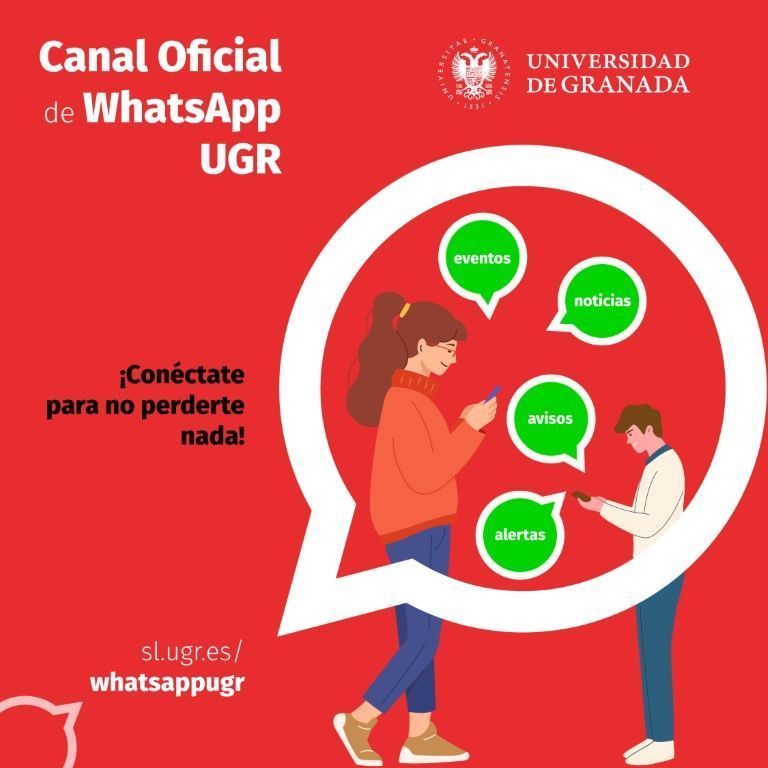 La Universidad de Granada estrena canal de WhatsApp