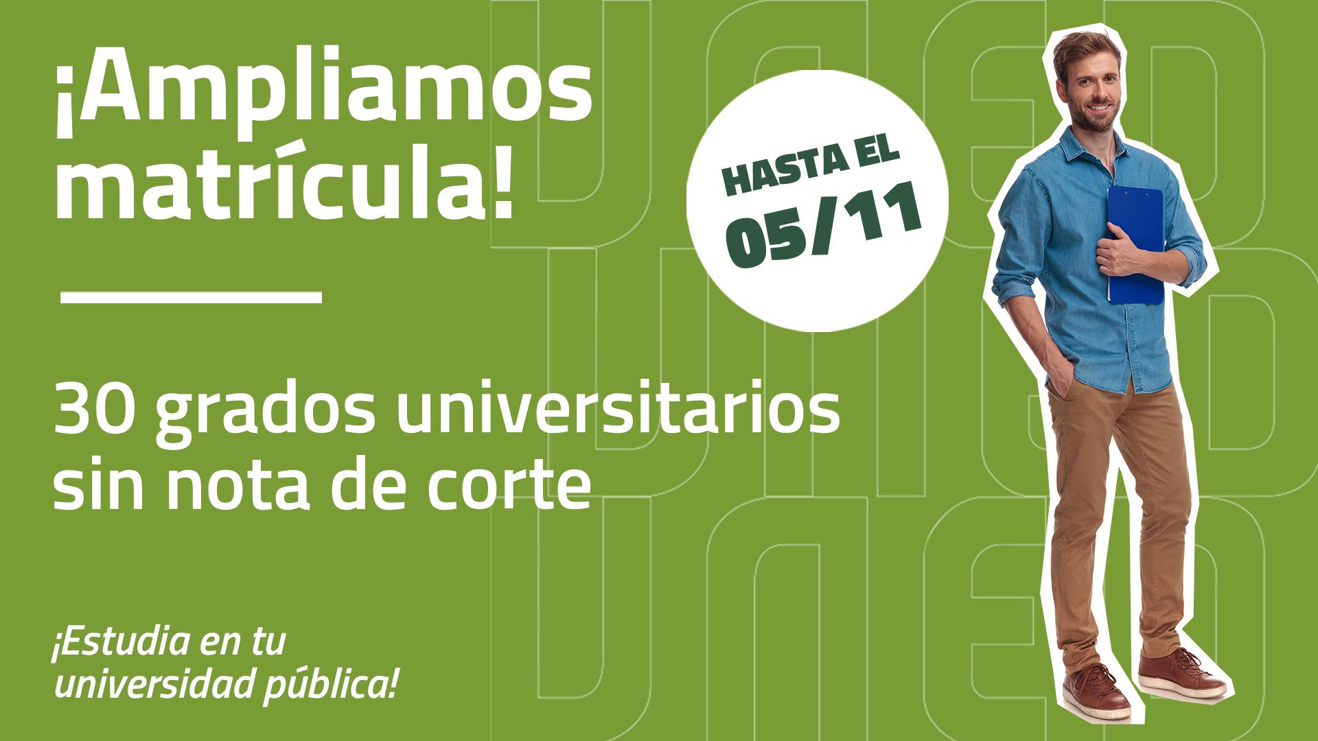 La UNED Ceuta amplía el plazo de matrícula hasta el 5 de noviembre