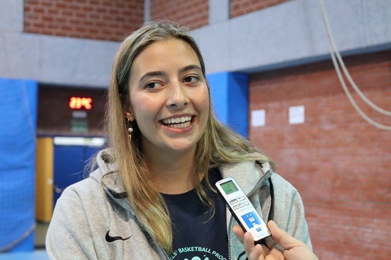 María Gascón: el baloncesto te enseña muchos valores que luego te valen para la vida