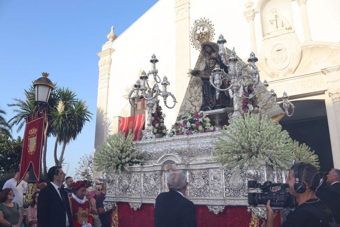 La Procesión de la Patrona y los fuegos artificiales ponen fin a las Fiestas Patronales de Ceuta 2024