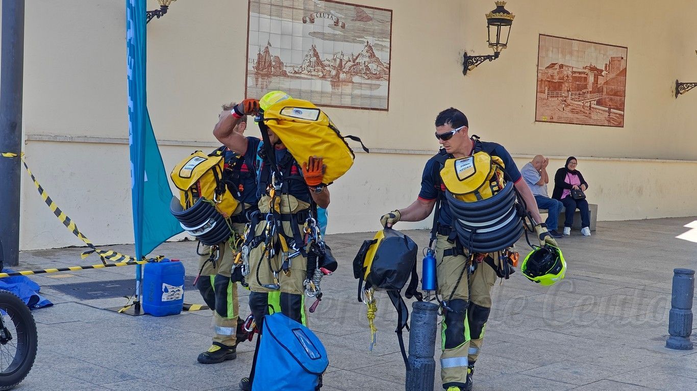 Bomberos rescate vertical 15