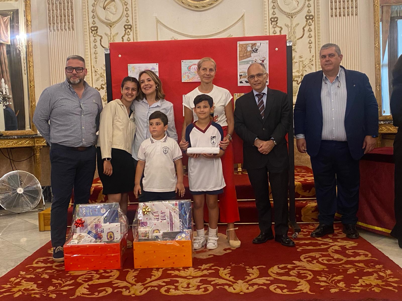 Entregados los premios del I Concurso escolar “¿Qué es para ti el 112?”