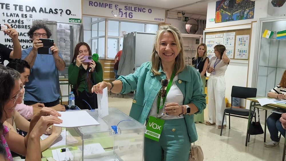 La candidata de Vox en Ceuta insta a los ciudadanos a votar en las elecciones europeas
