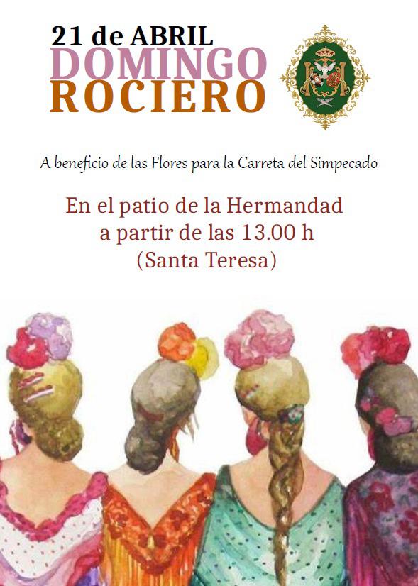 Este domingo la hermandad del Rocío organiza su tradicional “Domingo Rociero”