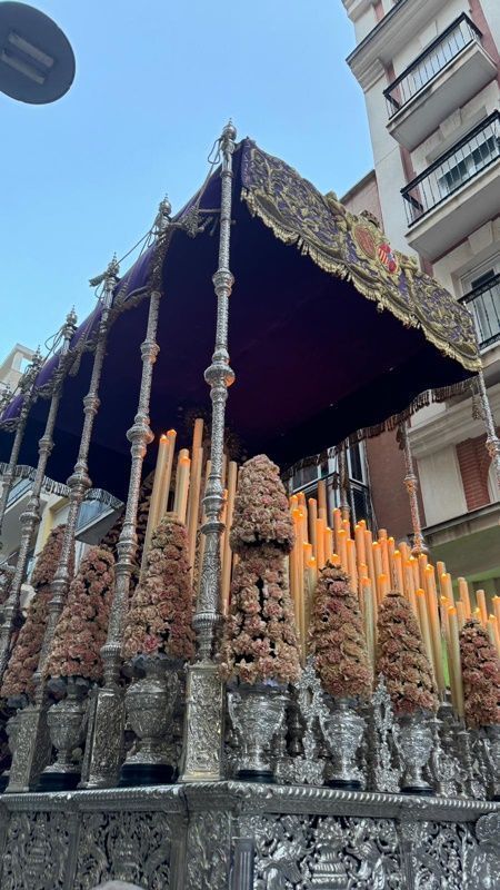 Suspensión de salidas procesionales del Viernes Santo debido a la presencia de la lluvia