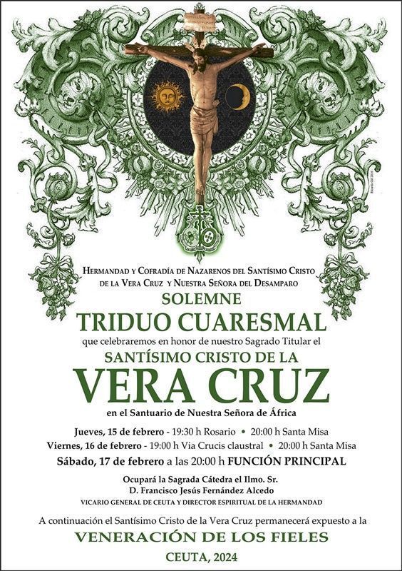 El Vera Cruz ultima los preparativos para su Solemne Triduo Cuaresmal