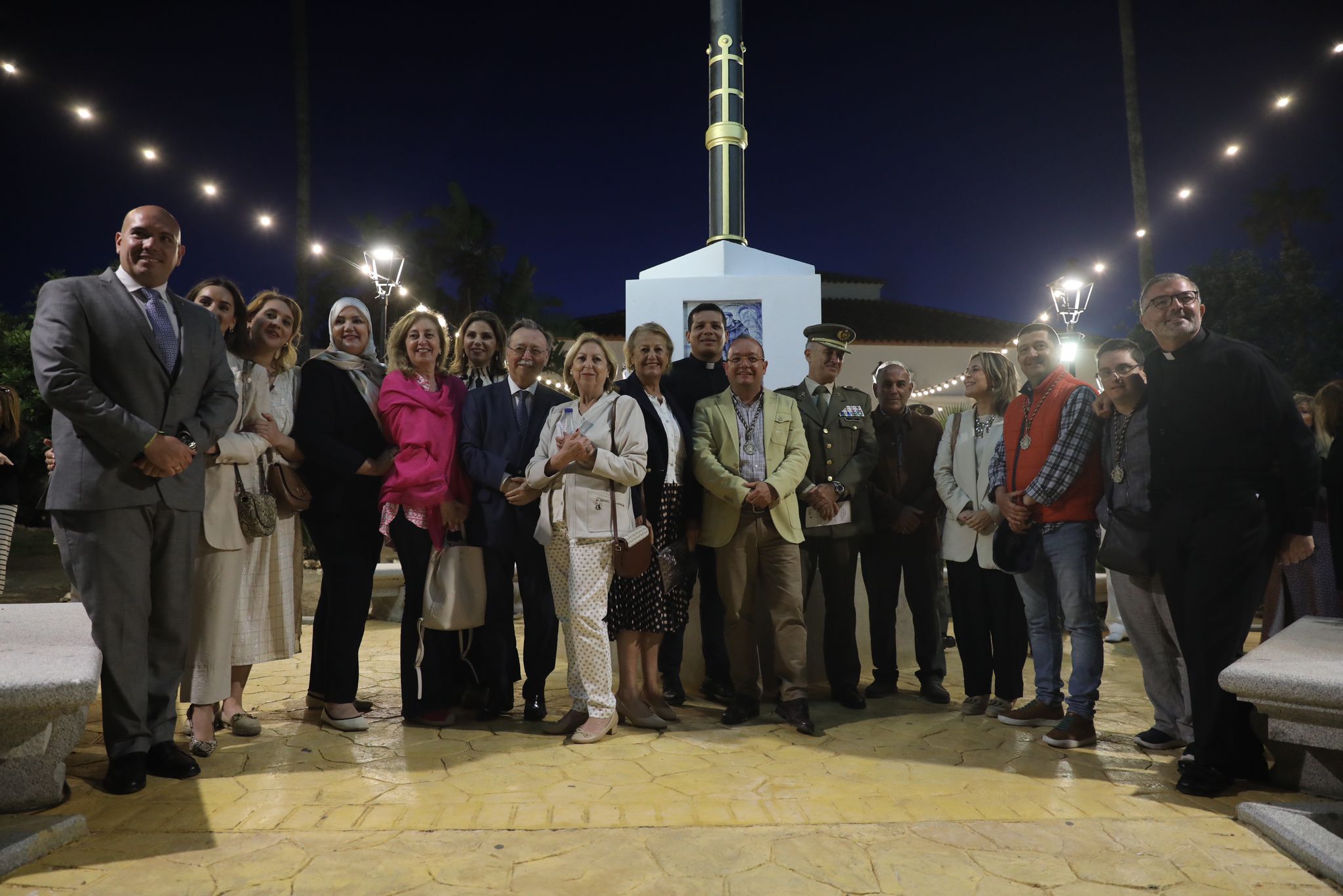 Inaugurado el alumbrado especial en la ermita de San Antonio