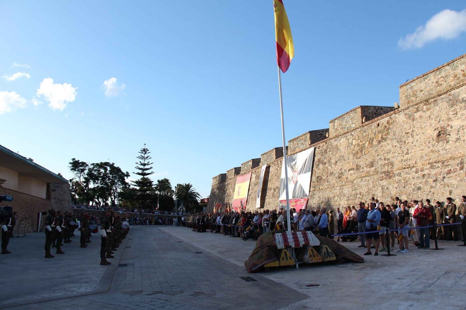 Ceuta rinde homenaje al décimo aniversario de la Proclamación de Felipe VI